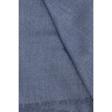 Brunello Cucinelli Blue Cashmere Scarf