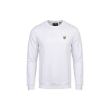 Lyle & Scott White Cotton Sweatshirt