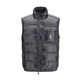 Moncler Grenoble Black Polyamide Sleveless Jacket