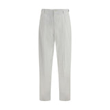 Dolce & Gabbana White Cotton Casual Pants