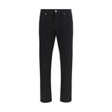 Dolce & Gabbana Black Cotton Slim Fit Jeans