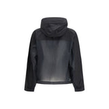 Y-3 Black Cotton Shell Jacket