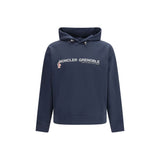 Moncler Grenoble Blue Cotton Sweatshirt