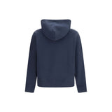 Moncler Grenoble Blue Cotton Sweatshirt