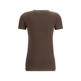 Brunello Cucinelli Brown Cotton T-Shirt