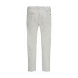 Dsquared² White Cotton Slim Fit Jeans