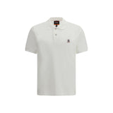 Parajumpers White Cotton Polo Shirt