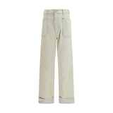 Vivienne Westwood Blue Cotton Jeans Denim