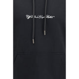 Off-White Black Cotton Sweatshirt