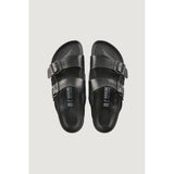 Birkenstock Black Polyester Flat Sandals