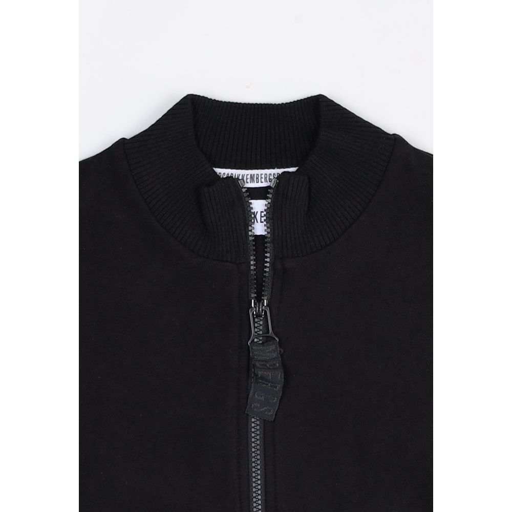 Bikkembergs Black Cotton Sweatshirt