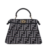 Fendi Black Fabric Handbag