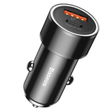 36W QC3.0 Car Charger with Dual USB Ports