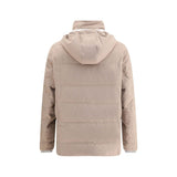 Brunello Cucinelli Beige Cashmere Full-Length Jacket