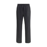 Dolce & Gabbana Gray Wool Oves Aries Casual Pants
