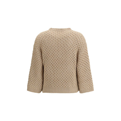 Fabiana Filippi Beige Wool Sweatshirt