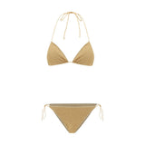Oséree Gold Elastane Bikini