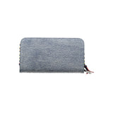 Desigual Azzurro Cotton Women Wallet