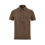 Tom Ford Brown Cotton Polo Shirt