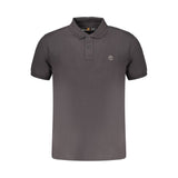 Timberland Black Cotton Men Polo Shirt