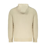 Norway 1963 Beige Cotton Men's Hooded Sweatshirt