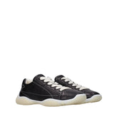 Prada Black Leather Sneakers