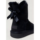 UGG Black Suede Leather Ankle Boots