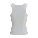 Vivienne Westwood White Cotton Tank Tops