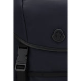 Moncler Blue Polyamide Backpack