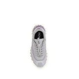 Moncler Purple Polyester Athletic Sneakers