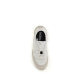 Moncler White Polyester Athletic Sneakers