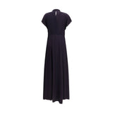 Forte_Forte Black Viscose Casual Dress
