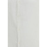 Brooksfield White Linen Dress Shirt