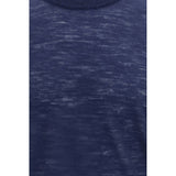 Brooksfield Blue Linen Shortsleeve Shirt