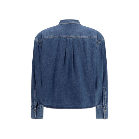 Brunello Cucinelli Blue Denim Shirt