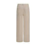 Brunello Cucinelli Beige Cotton Jeans Denim