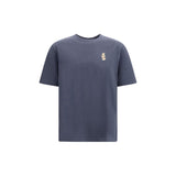 Maison Kitsuné Blue Cotton T-Shirt