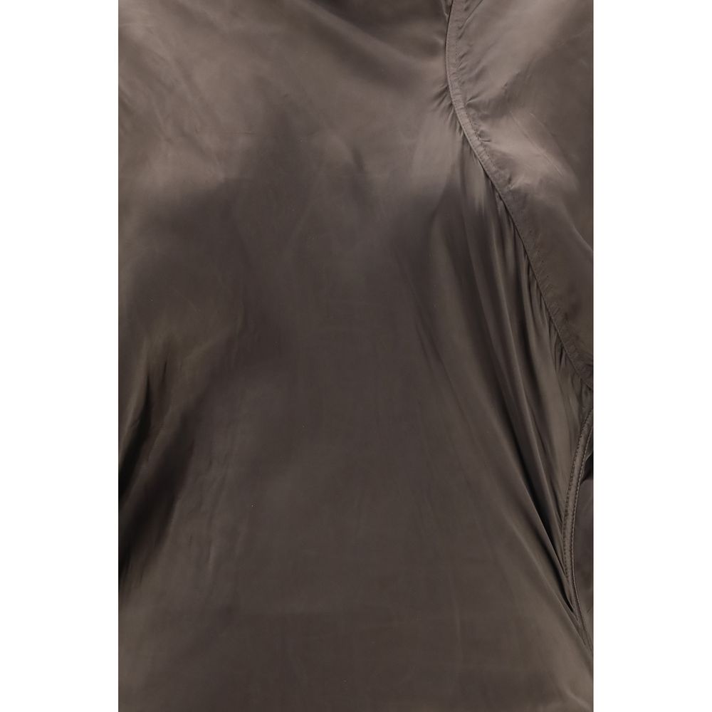 Rick Owens Brown Copper Long Dress
