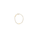 Saint Laurent Gold Metal Bracelet