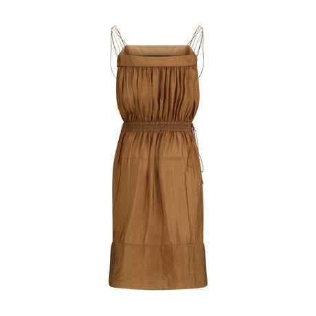 Saint Laurent Beige Polyester Casual Dress