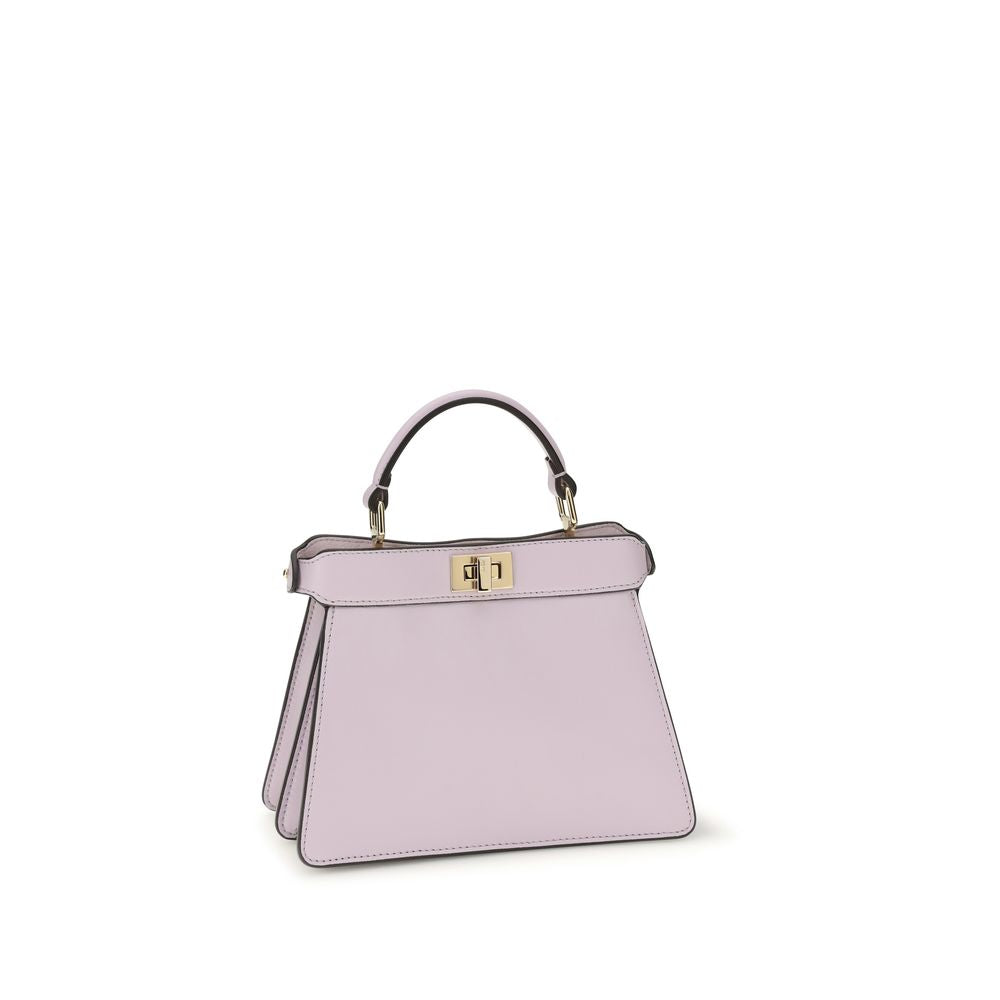 Fendi Purple Calf Leather Bos Taurus Shoulder Bag