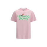 Ganni Multicolor Cotton T-Shirt