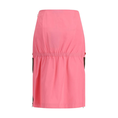 Fendi Multicolor Viscose Midi Skirt