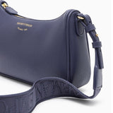 Emporio Armani Blue Polyethylene Shoulder Bag