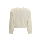 Maison Kitsuné Beige Cotton Sweatshirt