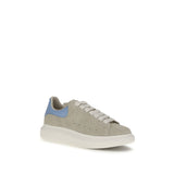 Alexander McQueen Beige Calf Leather Bos Taurus Chunky Sneakers