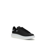 Alexander McQueen Black Calf Leather Bos Taurus Chunky Sneakers