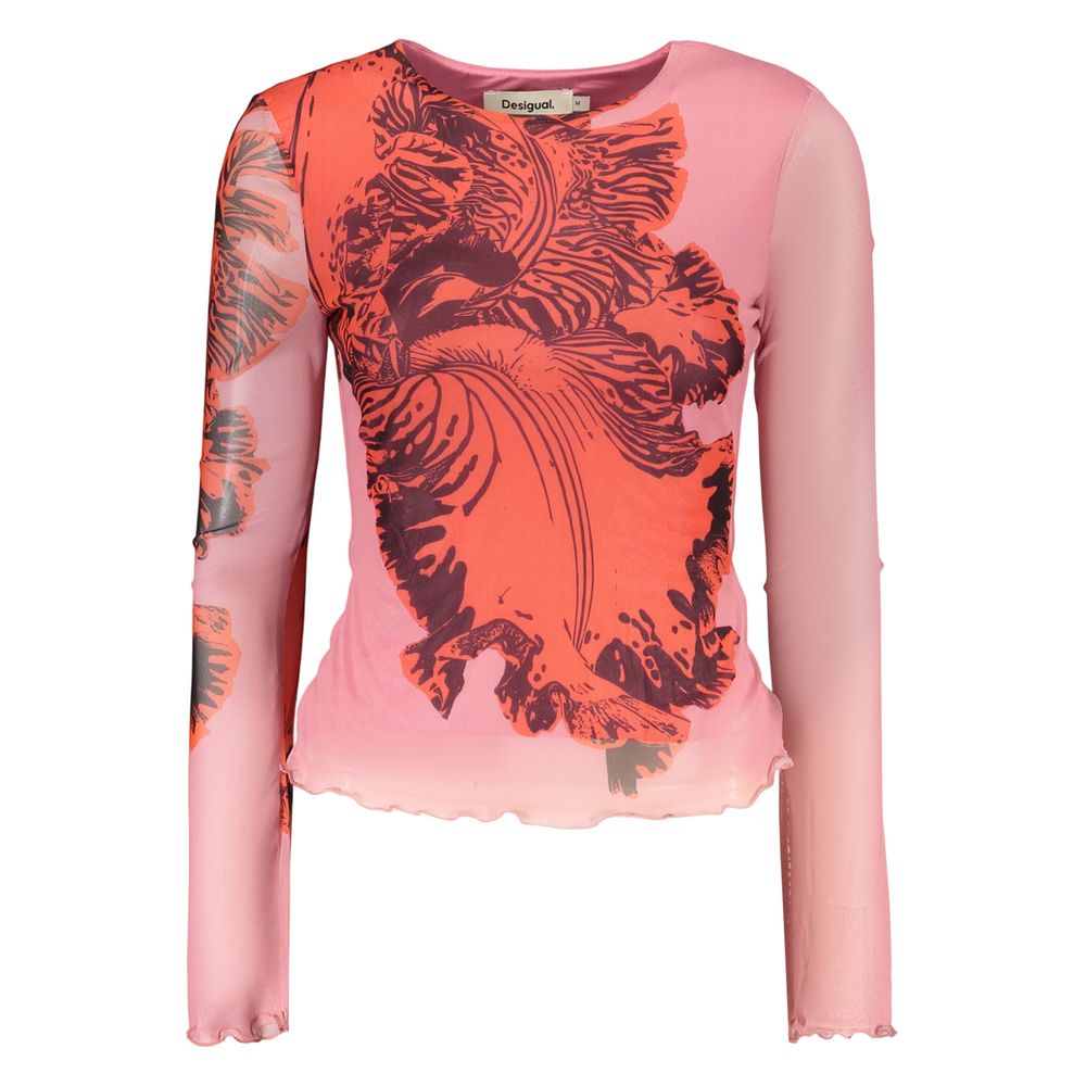 Desigual Rosa Viscosa Women T-Shirt