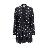 Max Mara Black Silk Casual Dress