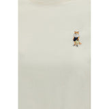 Maison Kitsuné Beige Cotton T-Shirt